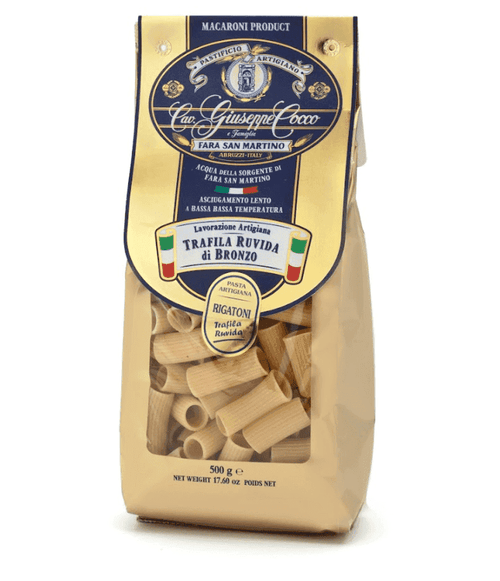 Giuseppe Cocco Rigatoni (Ruvida), 17.6 oz Pasta & Dry Goods Giuseppe Cocco 