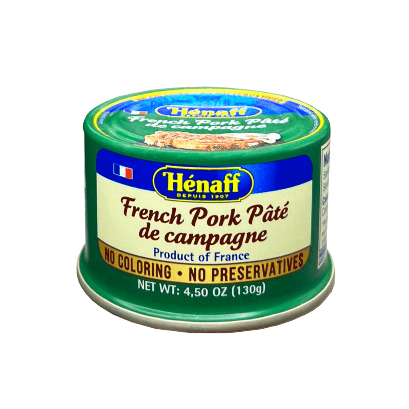 Henaff French Pork Liver Pate with Champagne, 4.5 oz Pantry Henaff 