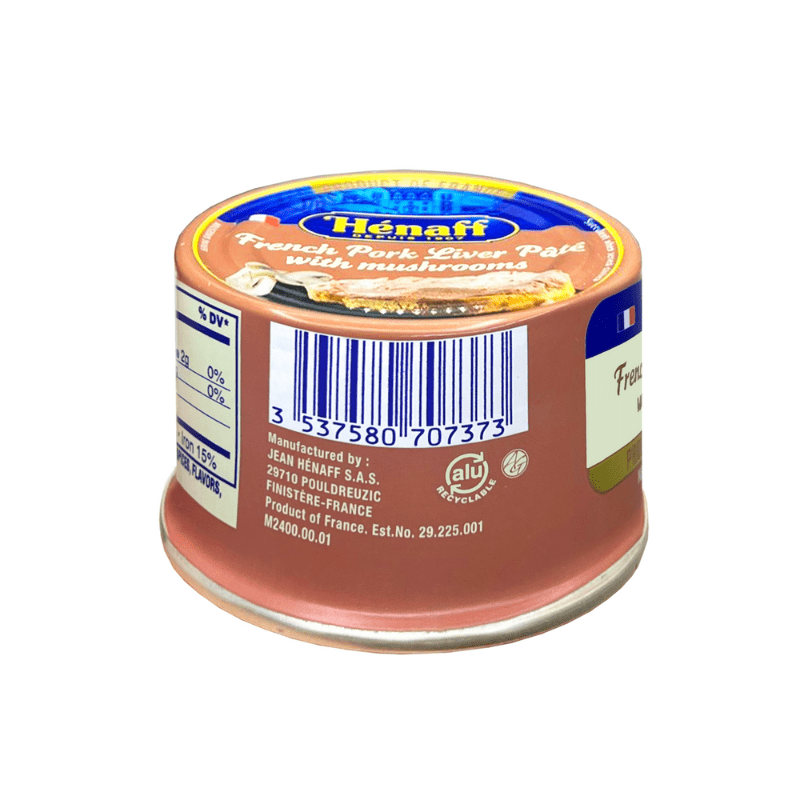 Henaff French Pork Liver Pate with Mushrooms, 4.5 oz Pantry Henaff 