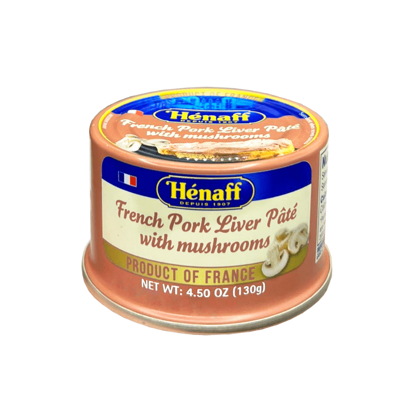 Henaff French Pork Liver Pate with Mushrooms, 4.5 oz Pantry Henaff 