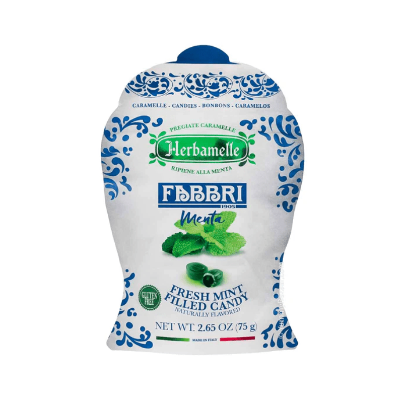 Herbamelle Fabbri Fresh Mint filled Candies, 2.65 oz Sweets & Snacks Herbamelle 
