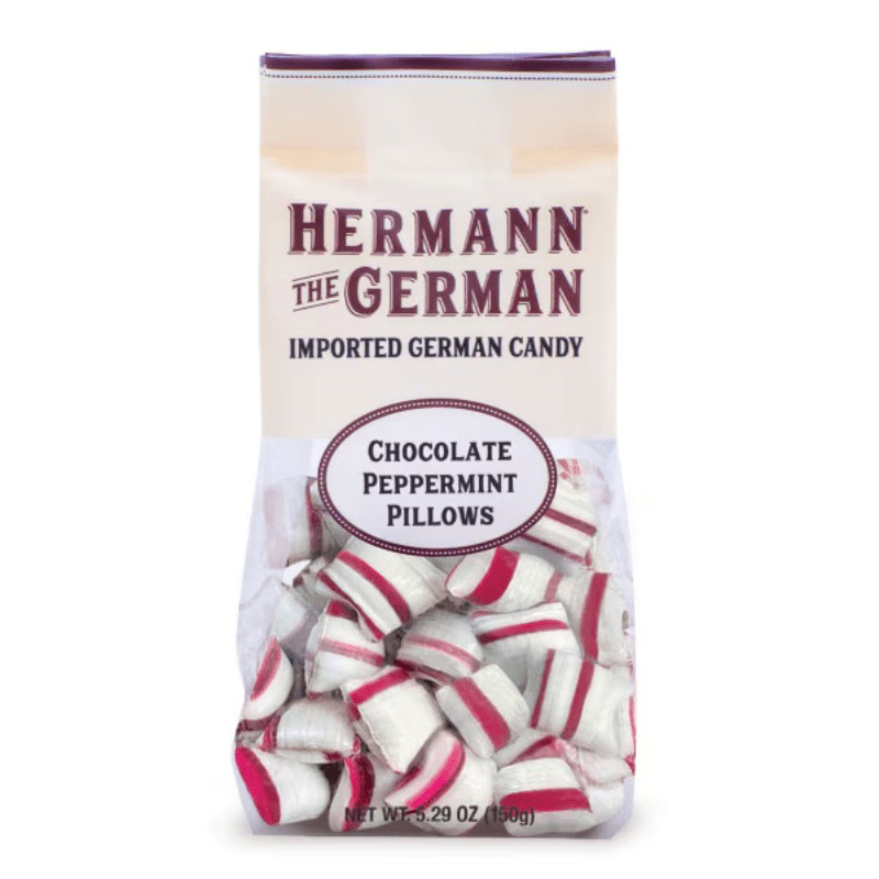 Hermann The German Chocolate Peppermint Pillows, 5.29 oz Sweets & Snacks Hermann The German 