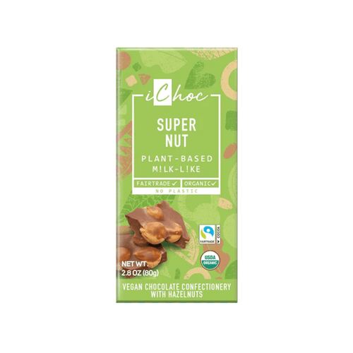 iChoc Vegan & Organic Super Nut Chocolate Bar, 2.8 oz Sweets & Snacks iChoc 