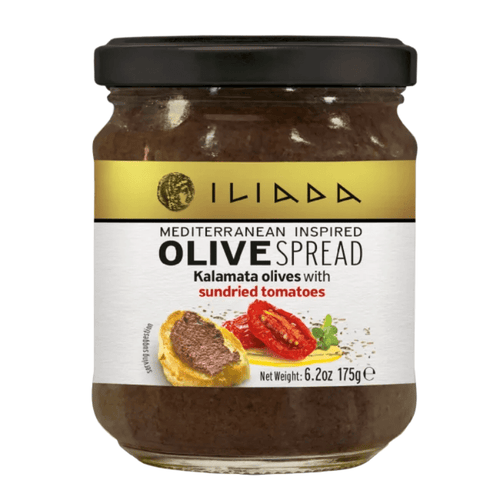 Iliada Kalamata Olives with Sundried Tomatoes Olive Spread, 6.2 oz Pantry Iliada 