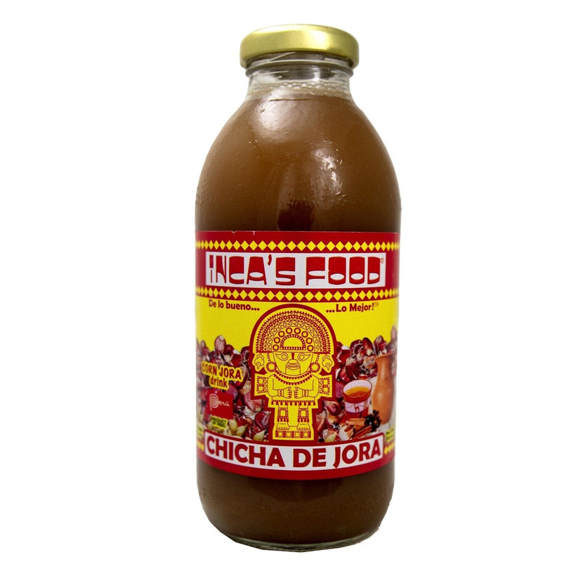 Inca’s Food Drinking Corn Jora Cider, 16 oz Beverages Inca's Food 