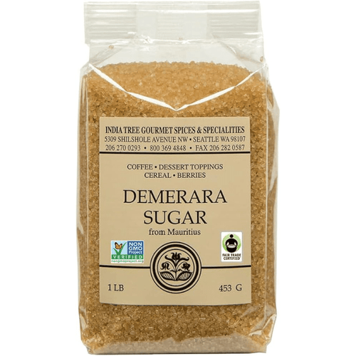 India Tree Demerara Sugar, 1 lb Pantry India Tree 