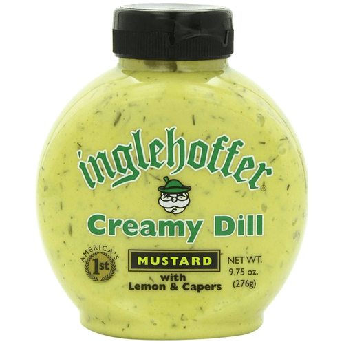 Inglehoffer Creamy Dill Mustard with Lemon & Capers, 9.75 oz Sauces & Condiments Inglehoffer 