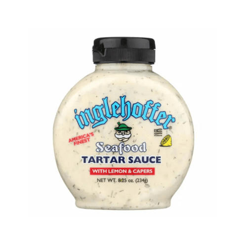 Inglehoffer Seafood Tartar Sauce with Lemon & Capers, 8.25 oz Sauces & Condiments Inglehoffer 