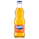 Italian Fanta Orange Soda Glass Bottle, 330mL Beverages Fanta 