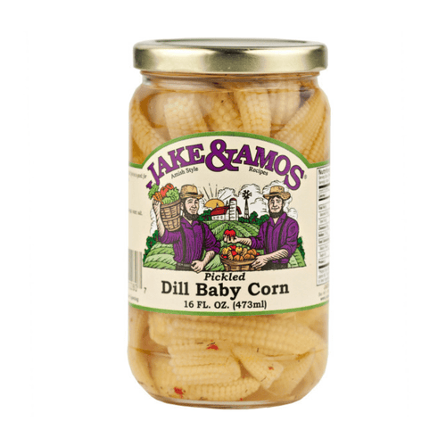 Jakes & Amos Dill Baby Corn, 16 oz.