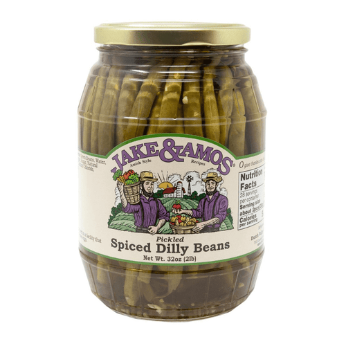Jakes & Amos Spiced Dilly Beans, 32 oz.