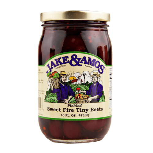 Jakes & Amos Sweet Fire Tiny Beets, 17 oz.