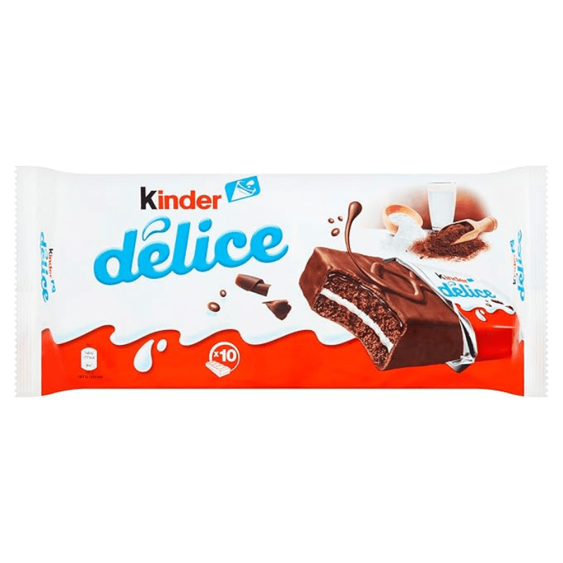 Kinder Delice Chocolate 10 Pieces, 390g Sweets & Snacks Kinder 