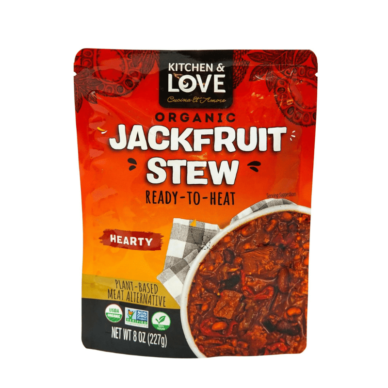 Kitchen & Love Ready to Heat Hearty Jackfruit Stew, 8 oz Fruits & Veggies Kitchen & Love 