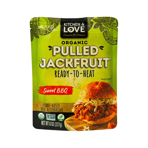 Kitchen & Love Sweet BBQ Organic Pulled Jackfruit, 8 oz Pantry Kitchen & Love 