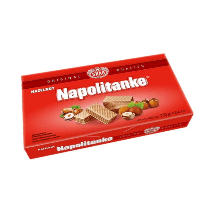 Kras Napolitanke Hazelnut Wafers, 11.6 oz Sweets & Snacks vendor-unknown 