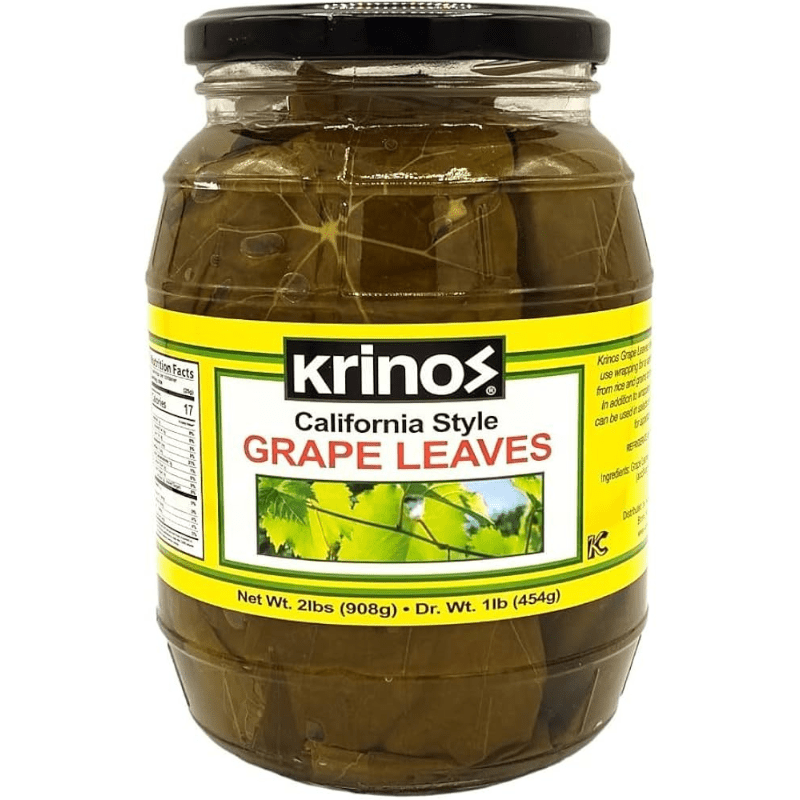 Krinos California Style Grape Leaves, 2.2 Lbs Pantry Krinos 