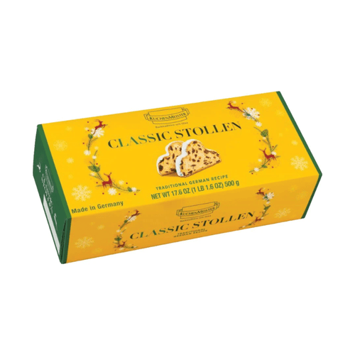 KuchenMeister Classic Stollen with Fruits Medium Box, 17.6 oz Sweets & Snacks KuchenMeister 