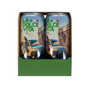 La Dolce Vita Bergamotto Soda, Pack of 4 Coffee & Beverages La Dolce Vita 