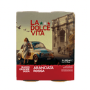 La Dolce Vita Blood Orange Soda, Pack of 4 Coffee & Beverages La Dolce Vita 