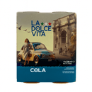 La Dolce Vita Cola Soda, Pack of 4 Coffee & Beverages La Dolce Vita 
