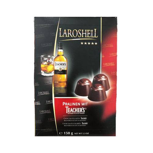 Laroshell Pralines with Teachers Scotch Whiskey, 5.3 oz Sweets & Snacks Laroshell 