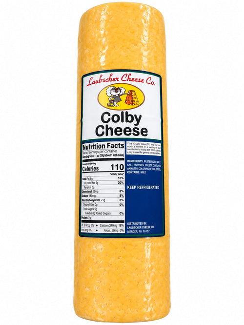 Laubscher Colby Cheese, 6 lb Cheese Laubscher 