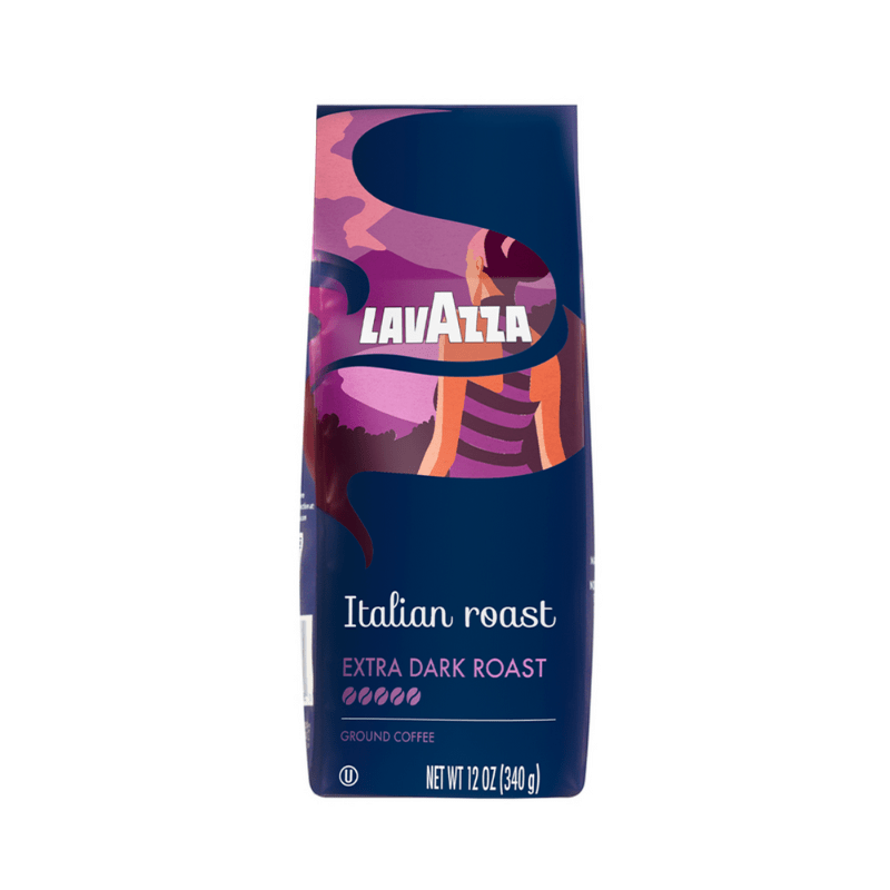 Lavazza Italian Roast Extra Dark Roast Ground Coffee, 12 oz Coffee Lavazza 