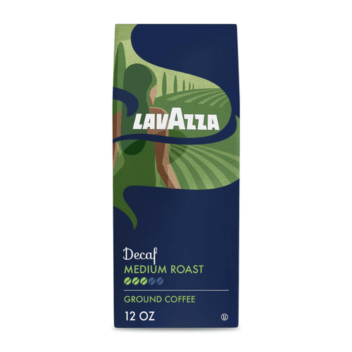 Lavazza Medium Roast Decaf Ground Coffee, 12 oz.