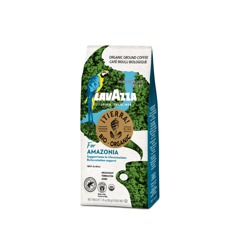 Lavazza ¡Tierra! Organic for Amazonia Ground Coffee, 1.75 oz (50g) Coffee & Beverages Lavazza 