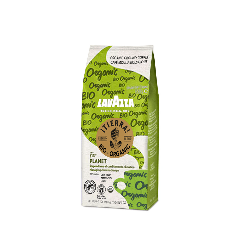 Lavazza ¡Tierra! Organic for Planet Ground Coffee, 1.75 oz (50g) Coffee & Beverages Lavazza 