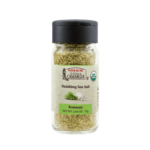 Le Saunier de Camargue Fleur De Sel Organic Rosemary Sea Salt Grinder, 2.64 oz Pantry Le Saunier de Camargue 