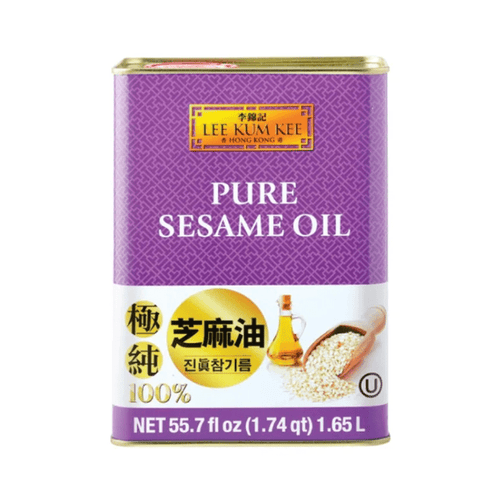Lee Kum Kee 100% Pure Sesame Oil in Tin, 1.65 L Oil & Vinegar Lee Kum Kee 