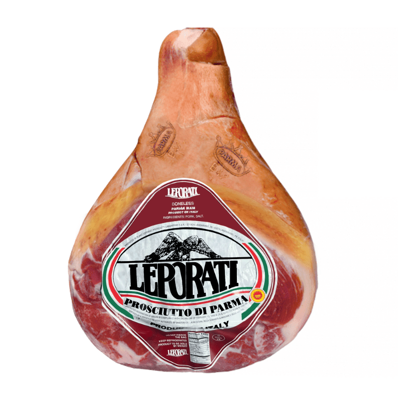 Leporati 24 Months Aged Prosciutto Di Parma, 16 lbs. Meats Leporati 