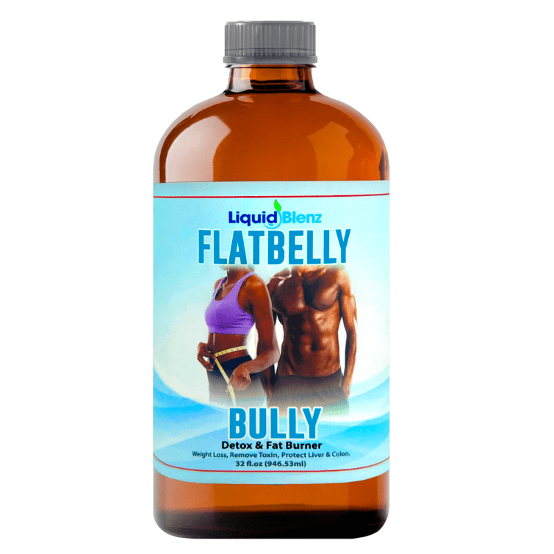 Liquid Blenz Flat Belly Bully Detox & Fat Burner, 32 oz Health & Beauty Liquid Blenz 