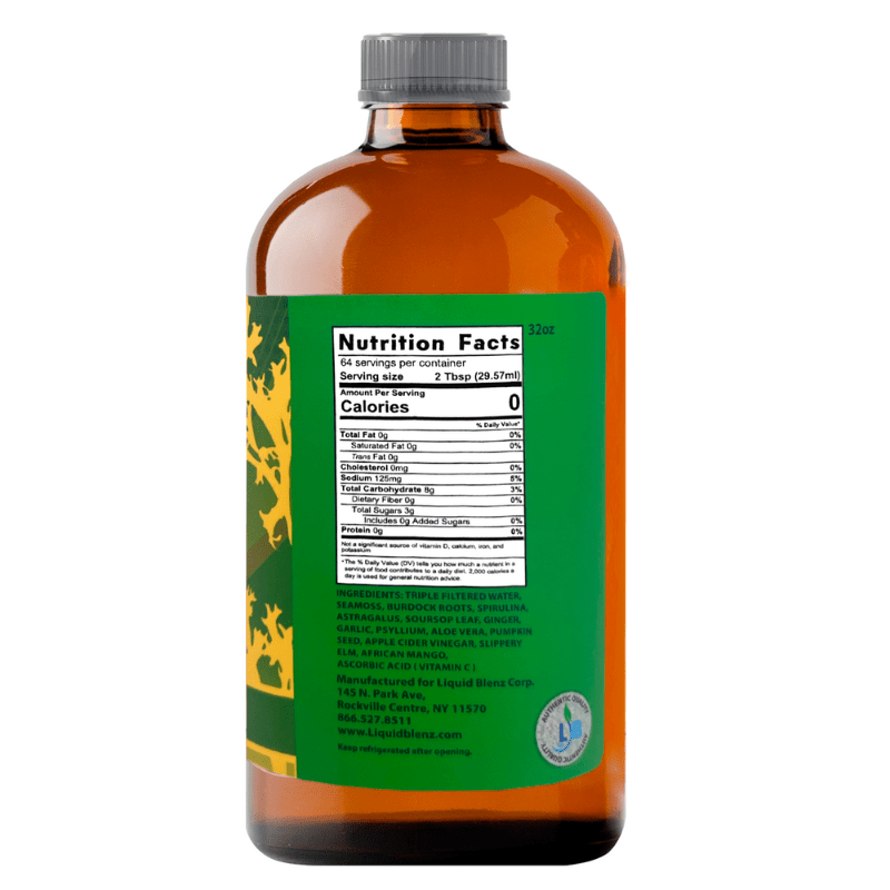 Liquid Blenz Pure Sea Moss Tonic, 32 oz | Supermarket Italy