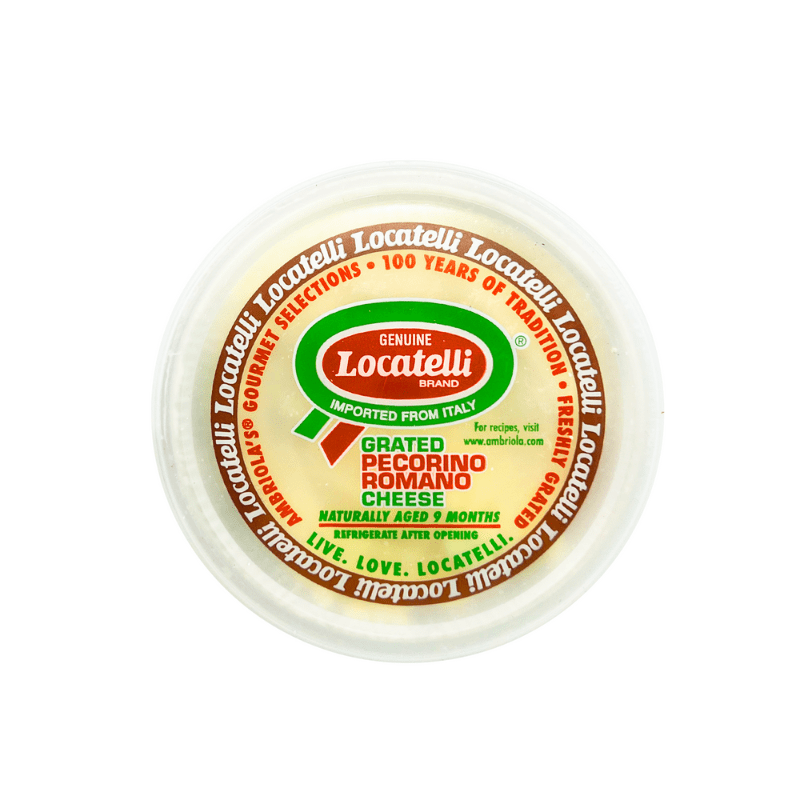 Locatelli Grated Pecorino Romano Cheese, 16 oz (454g) Cheese Locatelli 