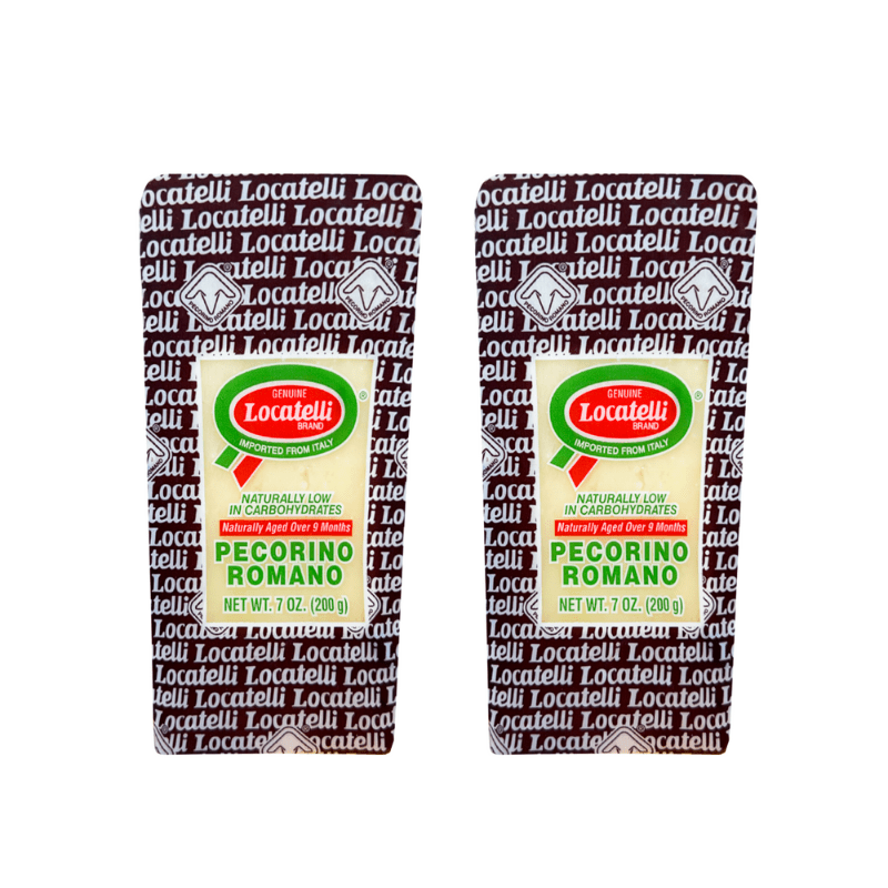 Locatelli Pecorino Romano Wedge, 7 oz (PACK of 2) Cheese Locatelli 