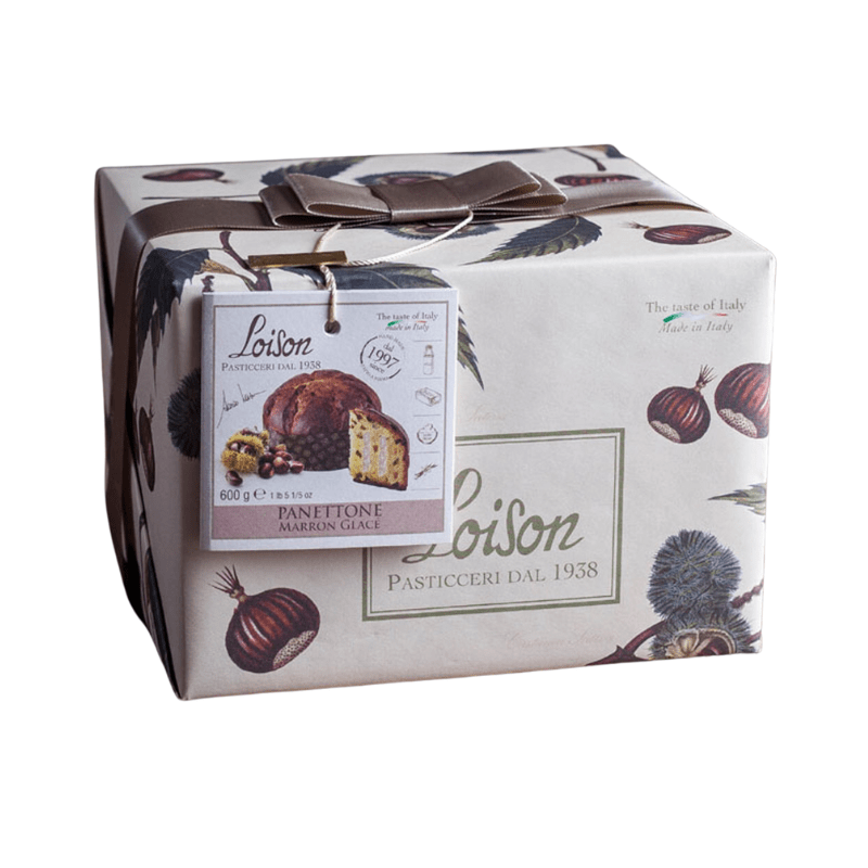 Loison Marron Glace (Candied Chestnut) Panettone, 600g Sweets & Snacks Loison 