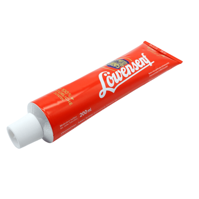 Lowensenf Extra Hot Scharf Mustard, 200mL Sauces & Condiments Lowensenf 