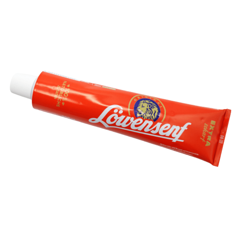 Lowensenf Extra Hot Scharf Mustard, 200mL Sauces & Condiments Lowensenf 