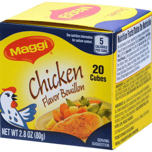 Maggi Chicken Flavor Bouillon, 20 Cubes Pantry Maggi 