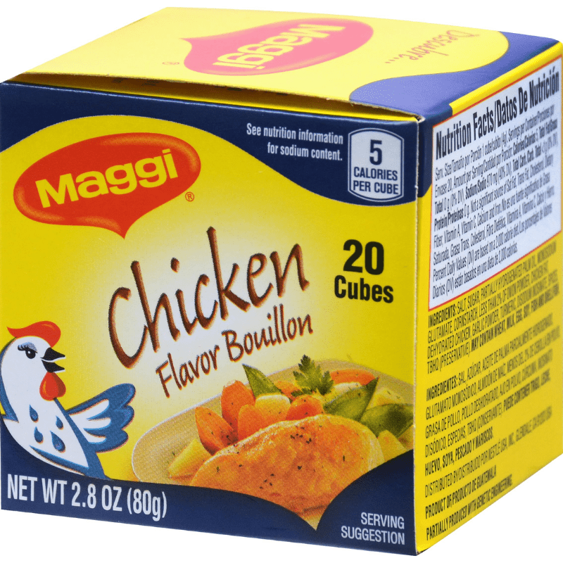 Maggi Chicken Flavor Bouillon, 20 Cubes Pantry Maggi 