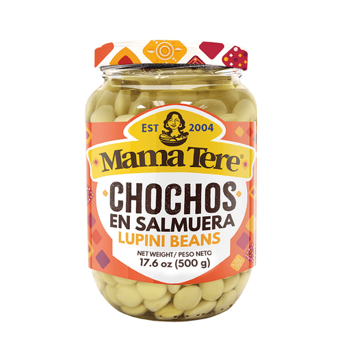 Mama Tere Chochos, Lupini Beans, 17.6 oz Pantry Mama Tere 