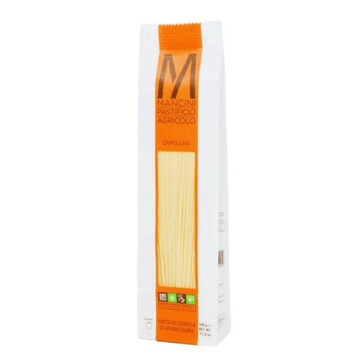 Mancini Capellini Pasta, 17.6 oz Pasta & Dry Goods Mancini 