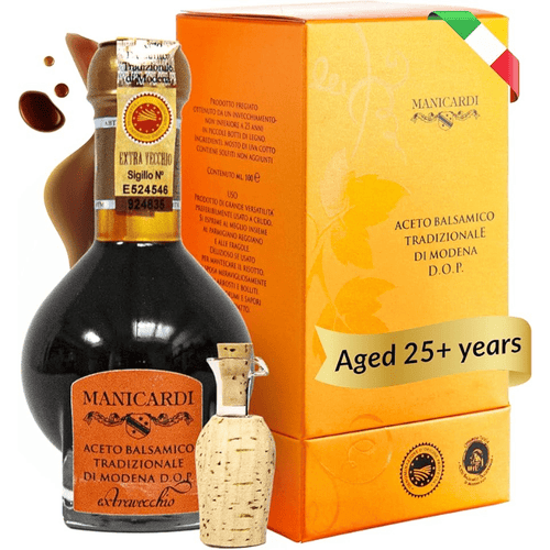 Manicardi 25 years Extra Aged Balsamic Vinegar of Modena PDO, 100mL Oil & Vinegar Manicardi 