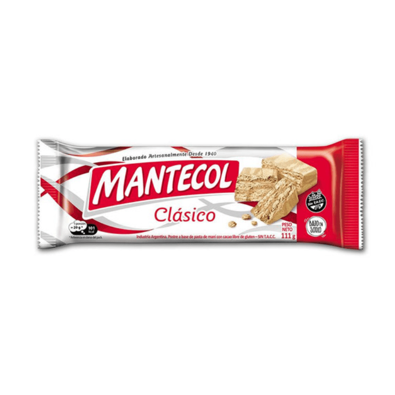Mantecol Classic Flavor Semi-Soft Peanut Butter Nougat, 3.9 oz Sweets & Snacks vendor-unknown 