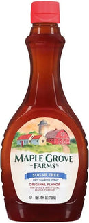 Maple Grove Farms Syrup Sugar Free, 24 oz [Best Before: 04/10/2027] Sauces & Condiments Maple Grove Farms 