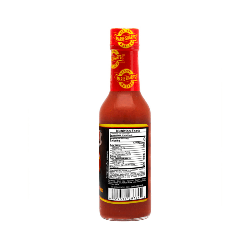 Marie Sharp's Belizean Heat Habanero Pepper Sauce, 5 oz Sauces & Condiments Marie Sharp's 