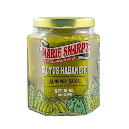 Marie Sharp’s Cactus Habanero Moringa Salsa, 10 oz Sauces & Condiments Marie Sharp's 